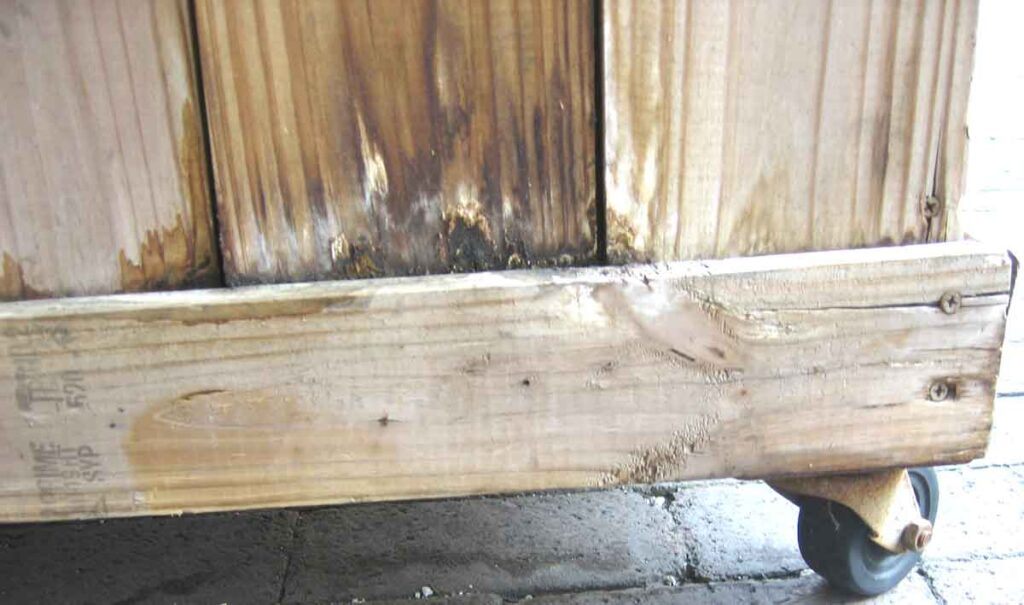Problems with carpenter built wood planters